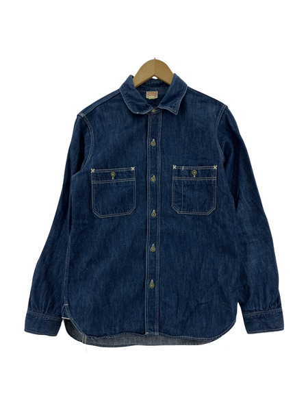 長袖シャツ BOOTLEGGERS デニムシャツ (15)