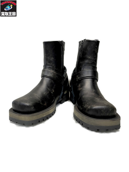 DIESEL D-TEXAN CH 加工 サイドジップブーツ 26.5cm ブラック