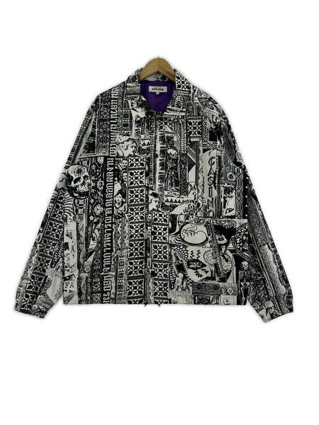 FUCKING AWESOME ジャケット COWABUNGA 総柄 コーチジャケット (XL)
