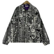 FUCKING AWESOME ジャケット COWABUNGA 総柄 コーチジャケット (XL)