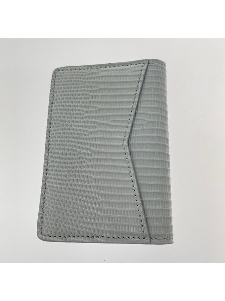 小銭入レ・コインケース オーガナイザードゥポッシュ リザード グレー