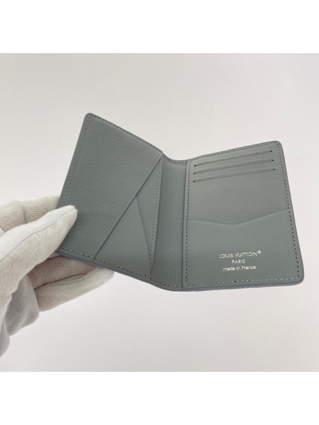 小銭入レ・コインケース オーガナイザードゥポッシュ リザード グレー