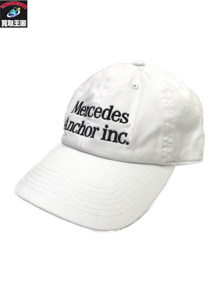 Mercedes Anchor inc. キャップ メルセデスアンカーインク/白/帽子
