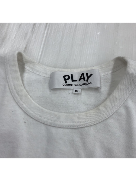 PLAY COMME des GARCONS×THE NORTH FACE 20SS ハートTシャツ XL