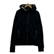 MONCLER  MAGLIA CARDIGAN/スウェットジップアップパーカー/黒/M