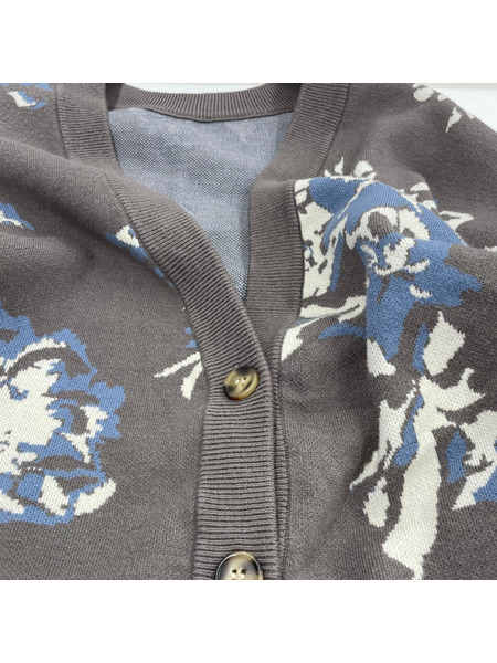 . カーディガン ayane アヤン ジャガードカーディガン