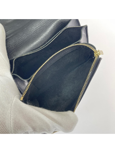forme Short wallet コンパクトウォレット ブラック flp-26