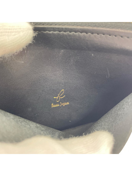 forme Short wallet コンパクトウォレット ブラック flp-26