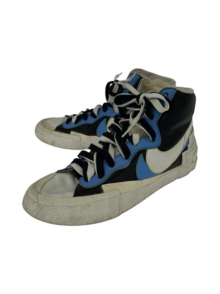 NIKE×sacai BLAZER MID BLACK / BLUE (27.0)