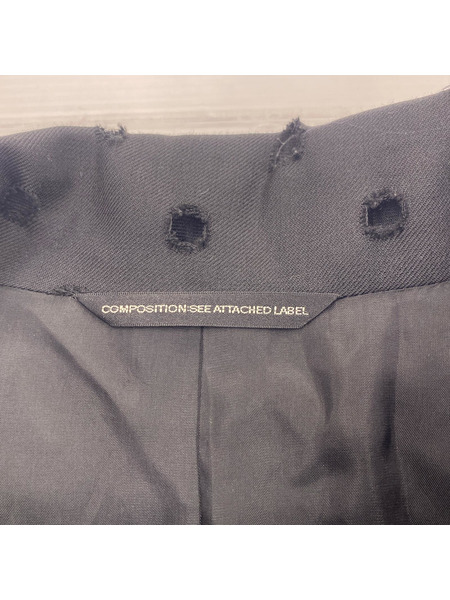 Y's ジャケット 23AW GABARDINE LEFT FLAP PANEL COAT