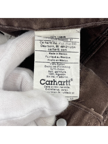 old carhartt duck custom pants 茶