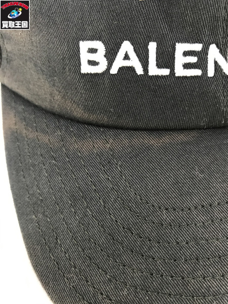 Balenciaga  ロゴキャップ 黒