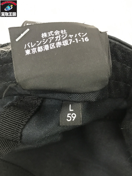Balenciaga  ロゴキャップ 黒