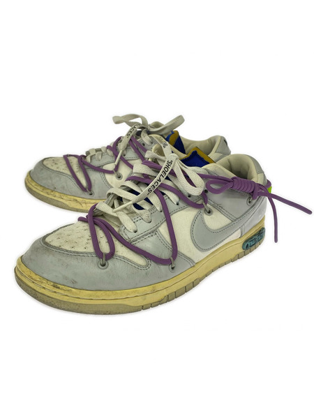 NIKE スニーカー Off-White×Nike Dunk Low 1 of 50"Lot.48"