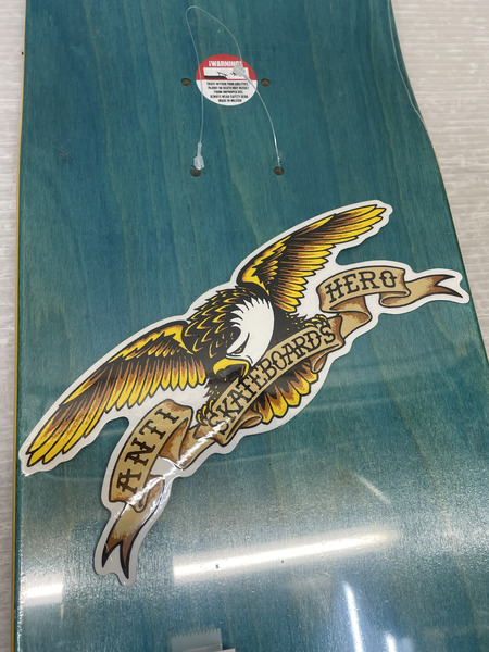 Supreme×ANTIHERO 22SS Dog スケートボードデッキ 黒×黄