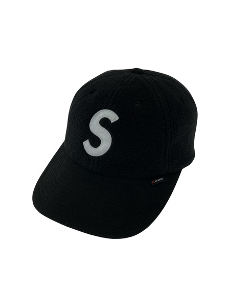 Supreme Polartec s LOGO 黒