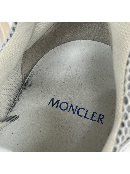 MONCLER LEAVE NO TRACE ローカットスニーカー 44 ホワイト