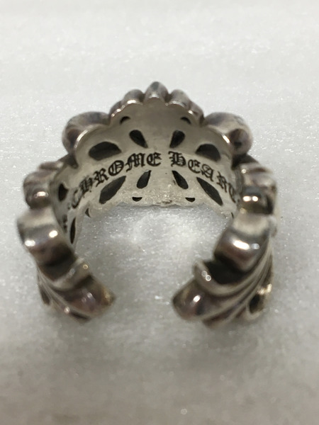 CHROME HEARTS リング・指輪 ダブルフローラルリング 10号