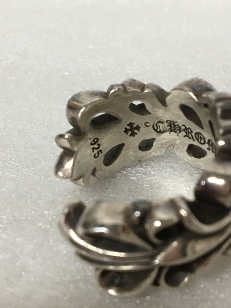 CHROME HEARTS リング・指輪 ダブルフローラルリング 10号