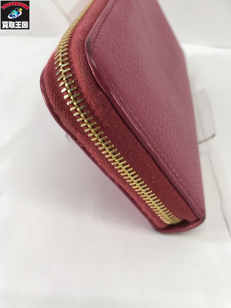 PRADA  長財布 ラウンドファスナー ピンク