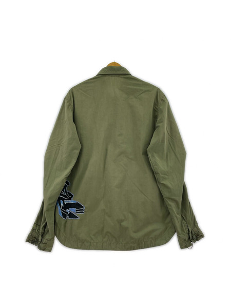 MAHARISHI ジャケット 00s STASH シャツジャケット カーキ S