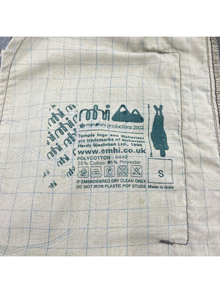 MAHARISHI ジャケット 00s STASH シャツジャケット カーキ S