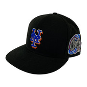 NEW ERA×COOPERSTOWN NEW YORK METS キャップ/ブラック