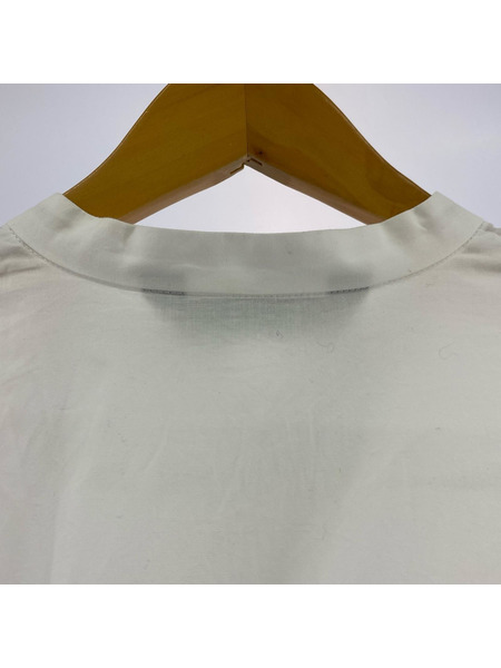 mizuiroind 長袖シャツ ハーフボタン 白[値下]