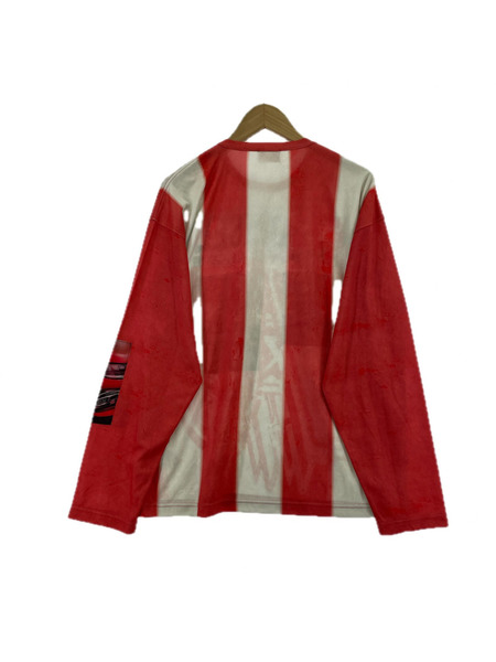 DIESEL T-RUBY M L/Sカットソー M レッド