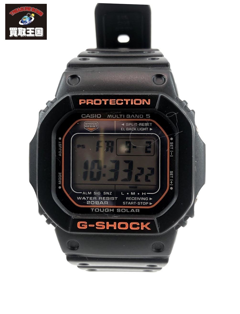 CASIO G-SHOCK GW-M5600R ORIGIN RADIO SOLAR VERYGOOD #3471