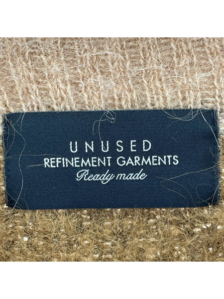 UNUSED ニット・セーター Gradation mohair pullover (3)