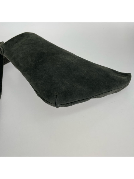 Hender Scheme ショルダーバッグ スエード/サコッシュ/グレー