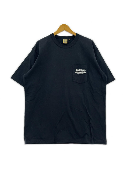 FREEWHEELERS 半袖Tシャツ・カットソー ULTIMA THULE  ブラック (XL)[値下]
