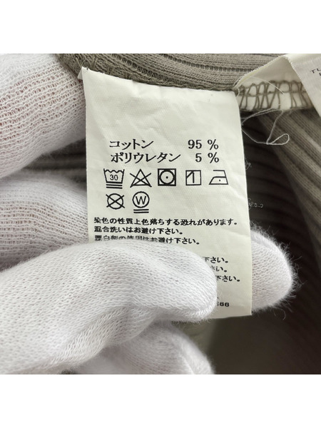 STUSSY 長袖ワンピース リブニットワンピ sizeM