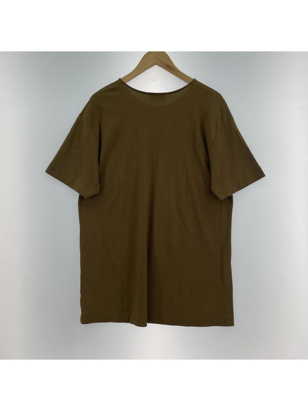 LEMAIRE 半袖Tシャツ・カットソー SSポケットTEE S ブラウン
