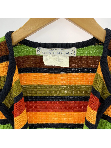 GIVENCHY ニット・セーター ボーダー 半袖ニット