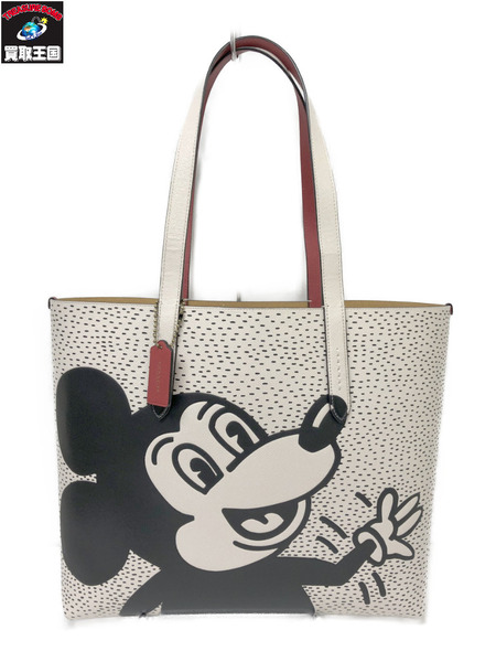 トートバッグ COACH　ミッキートートバッグ C0895