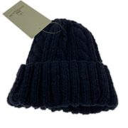 INVERALLAN ニットキャップ ARAN 紺 (One)