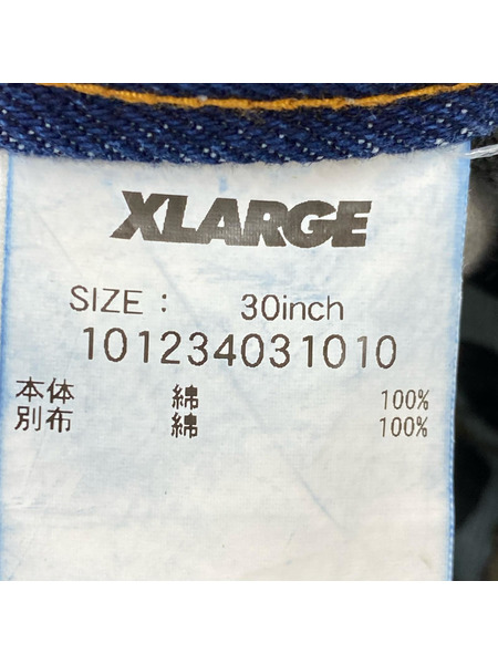 XLARGE デニム・ジーンズ X-LARGE 101234031010 ダメージデニム