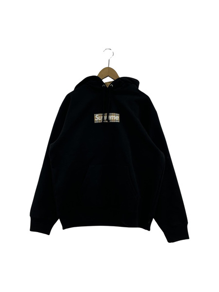 Supreme×BURBERRY Box Logo Hooded Sweatshirt ボックスロゴパーカー M