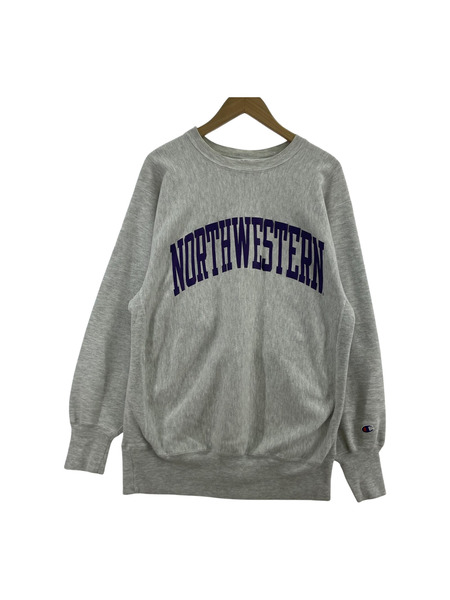 Champion 90s/リバースウィーブ/スウェット/XL/NORTH WESTERN