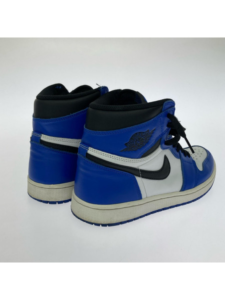 Nike Air Jordan 1 Retro High OG Game Royalハイカットスニーカー 25.5c