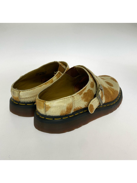 Dr.Martens サンダル ハラコ ミュール ベージュ (US10)