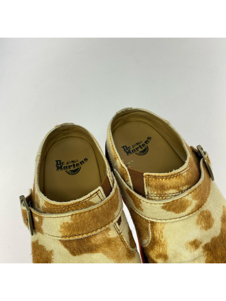 Dr.Martens サンダル ハラコ ミュール ベージュ (US10)