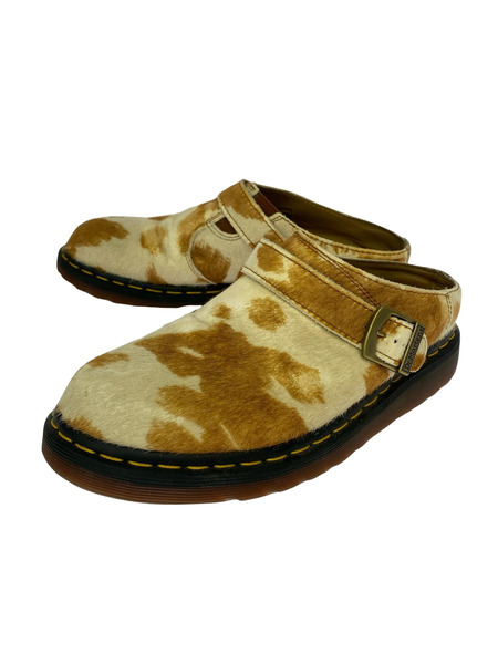 Dr.Martens サンダル ハラコ ミュール ベージュ (US10)