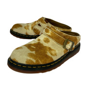 Dr.Martens サンダル ハラコ ミュール ベージュ (US10)