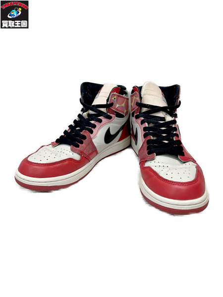 NIKE×Spider-Man AIR JORDAN 1 HIGH UNIVERSITY RED 27.0 DV1748-601 