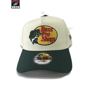 BASS PRO SHOPS×NEW ERA キャップ　白