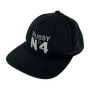 STUSSY キャップ BLK