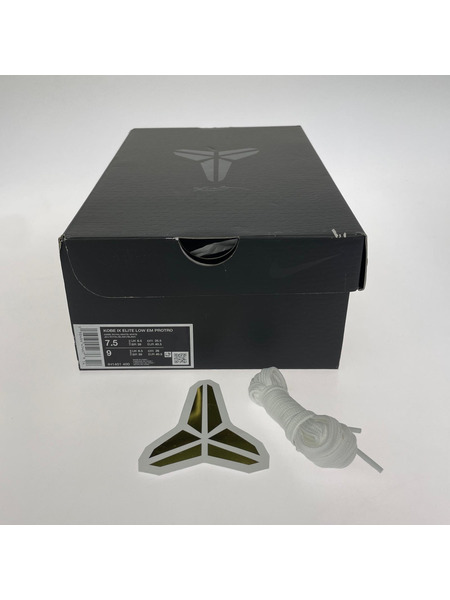 NIKE スニーカー Kobe 9 Elite Low EM Protro 25.5cm